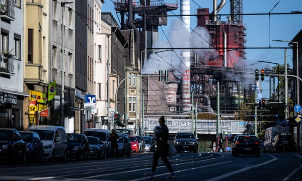 Nền kinh tế khu vực đồng Euro tiếp tục thu hẹp khi đầu tàu kinh tế Đức tiến dần tới suy thoái