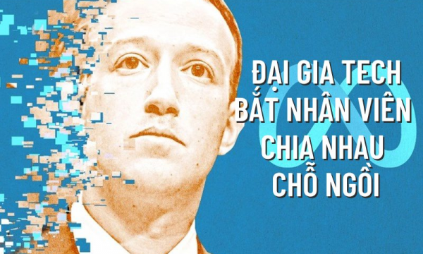 Sự lao dốc của Meta: Từ đại gia nghìn tỷ USD đến chỗ bắt nhân viên chia nhau bàn làm việc, giá cổ phiếu giảm...