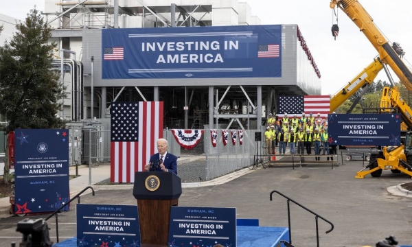 Tổng thống Mỹ Biden ca ngợi dự án VinFast tại Bắc Carolina là “khoản đầu tư ý nghĩa”