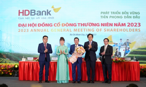Năm 2023 chia cổ tức bằng tiền và cổ phiếu tỷ lệ 25%, tiếp tục “Phát triển bền vững – Tiên phong dẫn đầu”