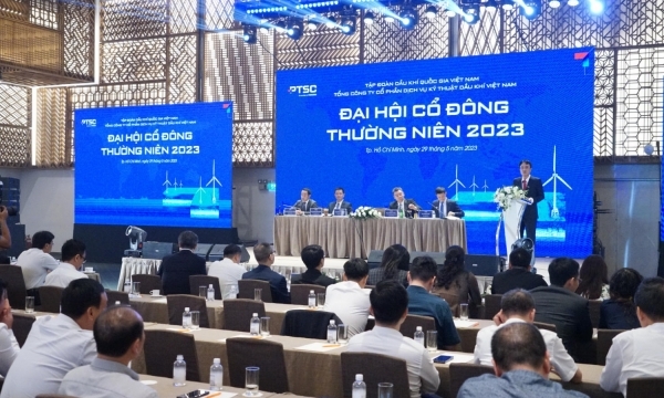 ĐHĐCĐ thường niên PTSC năm 2023: Chia cổ tức 7% bằng tiền mặt, đặt mục tiêu lợi nhuận 780 tỷ đồng