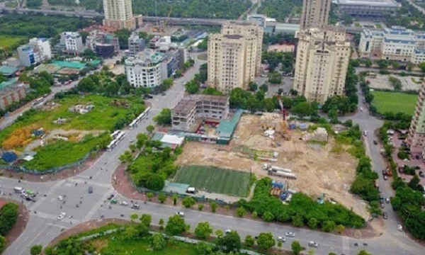 Hà Nội yêu cầu báo cáo các dự án chậm tiến độ tại quận Cầu Giấy trước 15/7
