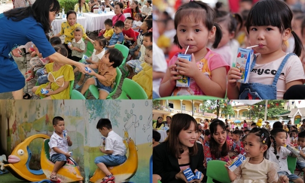 Hơn 11.000 trẻ em có hoàn cảnh khó khăn chào năm học mới với món quà đặc biệt từ Vinamilk