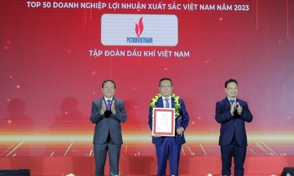 Năm thứ 5 liên tiếp, Petrovietnam đứng đầu Bảng xếp hạng 500 doanh nghiệp lợi nhuận tốt nhất Việt Nam