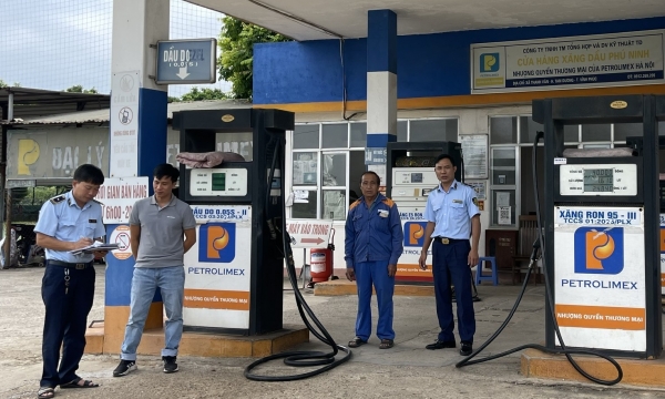 Xử phạt 90 triệu đồng đối với 03 doanh nghiệp kinh doanh xăng dầu