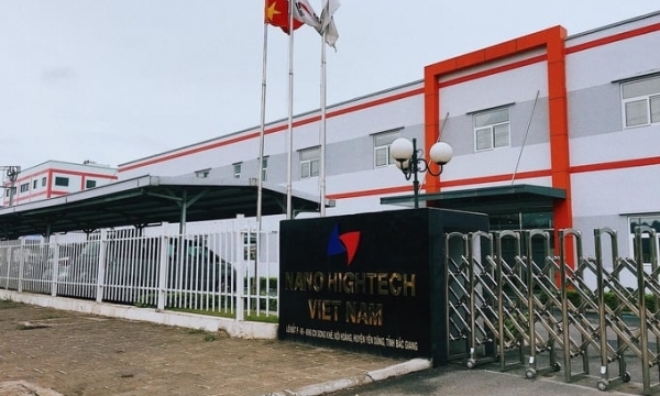 Công ty Nano Hightech Việt Nam bị cưỡng chế hơn 1 tỷ đồng tiền thuế