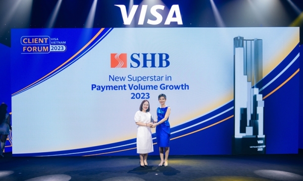 VISA vinh danh SHB là “Ngôi sao tăng trưởng thẻ năm 2023”