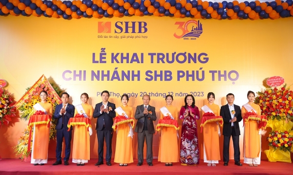 SHB mở mới liên tiếp 2 Chi nhánh, thâm nhập sâu rộng thị trường tài chính Đông Bắc Bộ