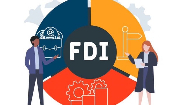 Tổng vốn FDI 'rót' vào Việt Nam (FDI) đạt gần 36,61 tỷ USD trong năm 2023