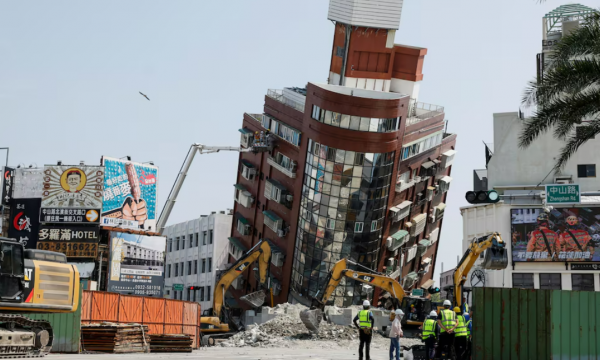 Hơn 1.000 người bị thương do động đất ở Đài Loan