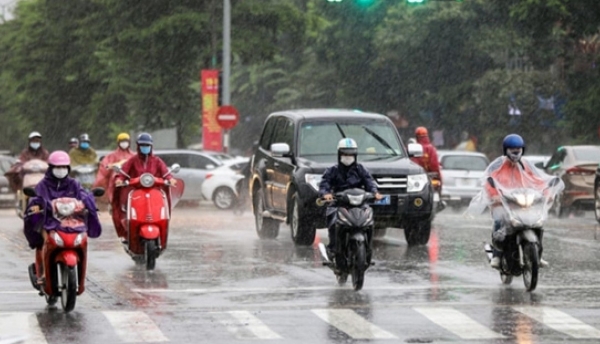 Dự báo thời tiết ngày 4/6/2024: Hà Nội có mưa rào và dông, gió nhẹ