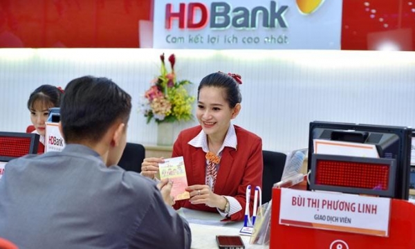 HDBank chốt quyền chia cổ tức bằng tiền và cổ phiếu tổng tỷ lệ 30%
