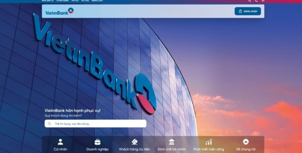 VietinBank nâng tầm trải nghiệm với website mới