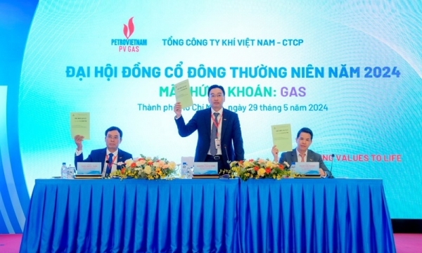 PV GAS thông báo về chốt danh sách chia cổ tức và phát hành cổ phiếu để tăng vốn