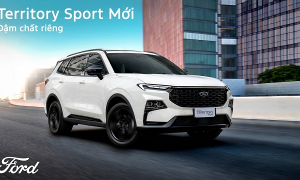 Ford Territory Sport chính thức ra mắt tại Việt Nam: Phiên bản đặc biệt cho những khách hàng năng động và cá Tính