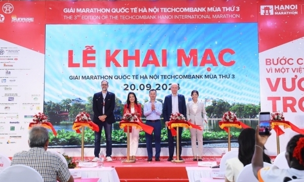 Giải Marathon quốc tế Hà Nội Techcombank mùa 3 lan tỏa ý nghĩa nhân văn