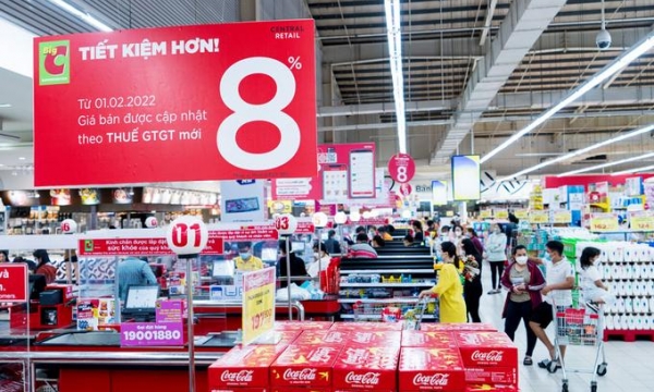 Tiếp tục giảm 2% thuế VAT đến 1/7/2025