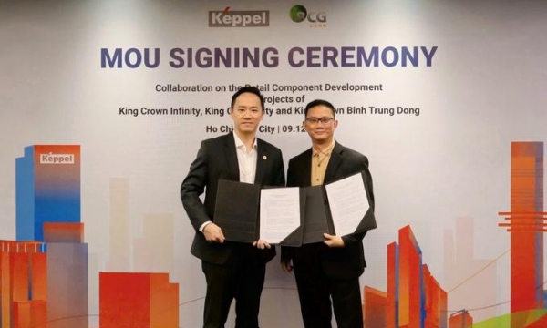 BCG Land thuộc Tập đoàn Bamboo Capital và Keppel ký kết hợp tác ở lĩnh vực bán lẻ