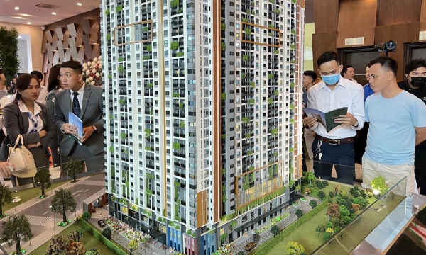 Nhu cầu nhà ở thực của người dân TP HCM tăng cao nhưng không thể chi trả 49% giá trị tài sản