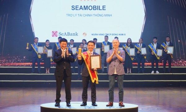 Ngân hàng số SeAMobile được xếp hạng 5 sao tại Giải thưởng Sao Khuê 2025
