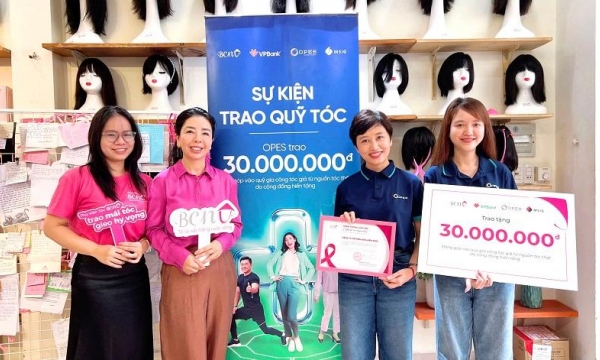 OPES cùng với VPBank và MSIG trao yêu thương đến các “chiến binh K”