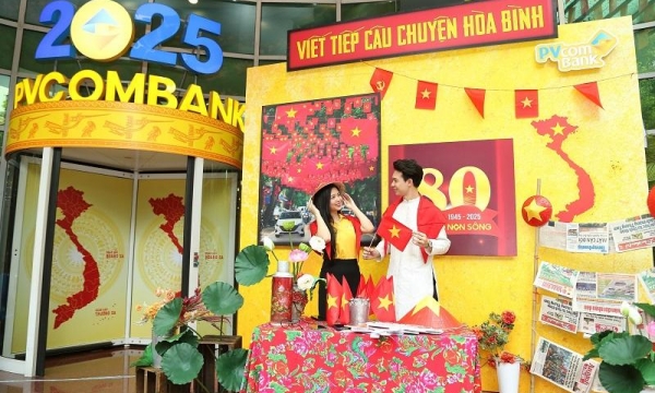Cùng PVcomBank lan tỏa tinh thần yêu nước trong dịp kỷ niệm 80 năm ngày Quốc khánh