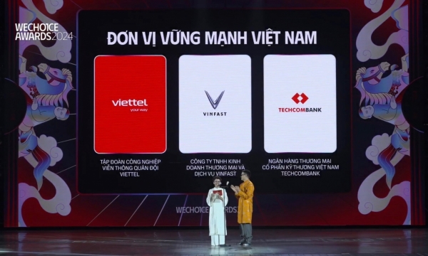 Techcombank được vinh danh “Đơn vị vững mạnh” tại WeChoice Awards 2024 vì đóng góp tích cực cho cộng đồng