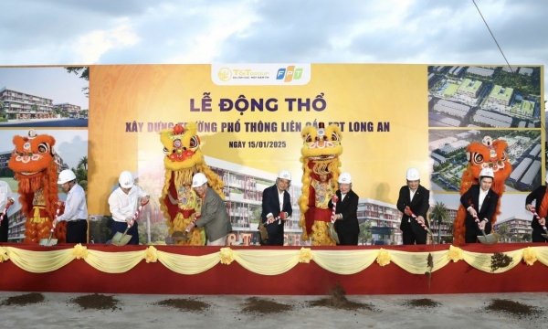 T&T Group đồng loạt khánh thành và triển khai xây dựng các công trình trọng điểm tại Long An