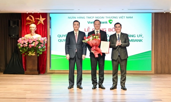 Ông Lê Quang Vinh giữ chức Tổng giám đốc Vietcombank