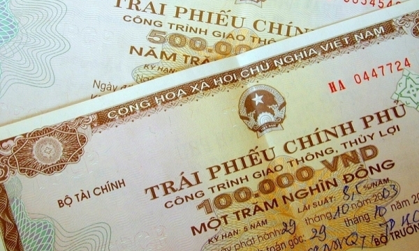 Phát hành Trái phiếu Chính phủ tăng gần 1,8 lần so với tháng 1