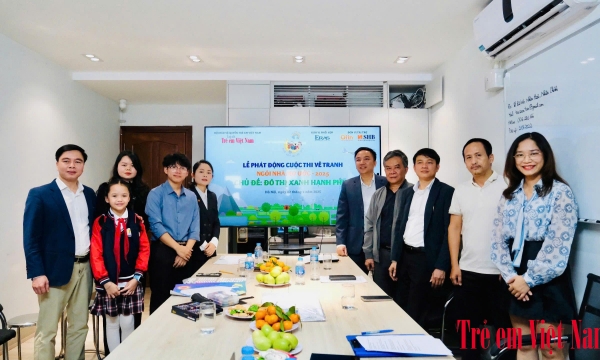 Chính thức phát động cuộc thi vẽ tranh “Ngôi nhà mơ ước” năm 2025