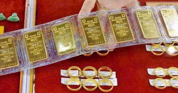 Giá vàng tăng 4 triệu đồng