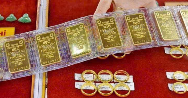Giá vàng tăng giảm thất thường