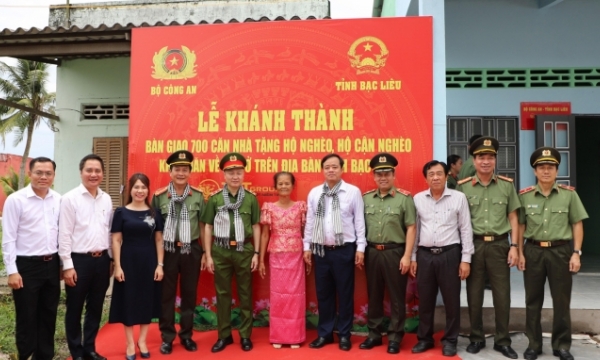 T&T Group và SHB bàn giao 700 căn nhà tình nghĩa cho người dân tỉnh Bạc Liêu