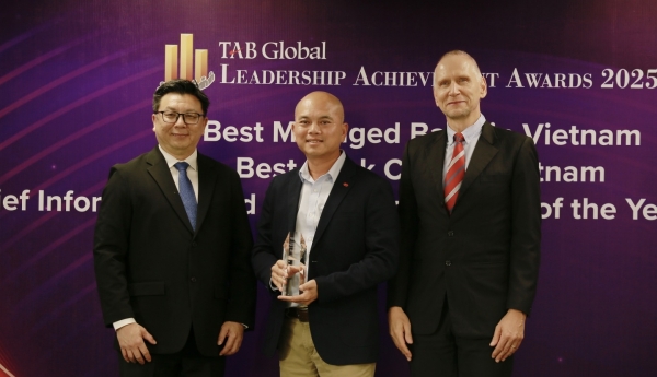 Techcombank được vinh danh 3 giải thưởng xuất sắc từ The Asian Banker