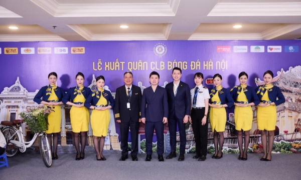 Vietravel Airlines đồng hành cùng Hà Nội FC viết tiếp giấc mơ 20 năm