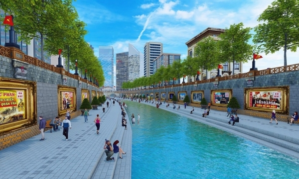Hà Nội khởi động dự án công viên ven sông Tô Lịch