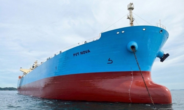 PVTrans tiếp nhận tàu chở dầu PVT Nova: Nâng tầm quy mô, khẳng định vị thế