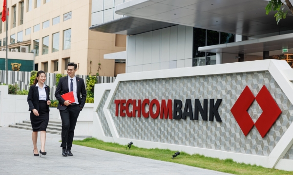 Techcombank chính thức vào rổ chỉ số VNSI 20
