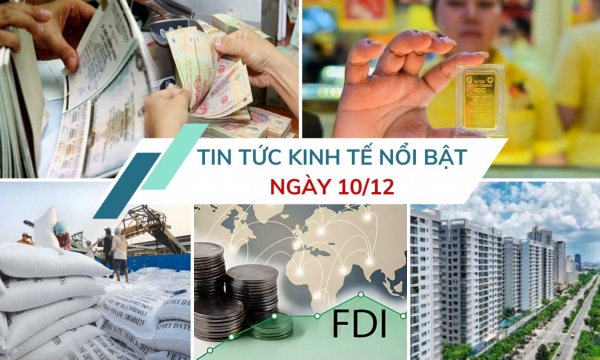 Tin tức kinh tế ngày 10/12: Ngân hàng dẫn dắt thị trường trái phiếu