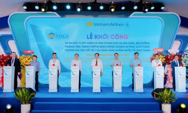 Vietnam Airlines khởi công dự án tại Cảng Hàng không Quốc tế Long Thành