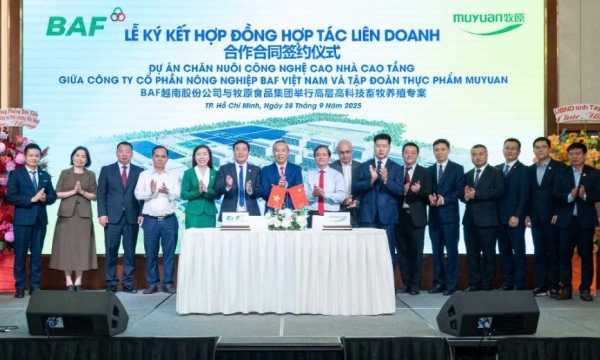 Nông nghiệp BAF chính thức bắt tay Tập đoàn Muyuan thực hiện dự án “chung cư nuôi heo” 12.000 tỷ tại Tây Ninh