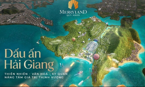 Vị trí MerryLand Quy Nhơn - Bán đảo thượng lưu không ngủ ở đâu?