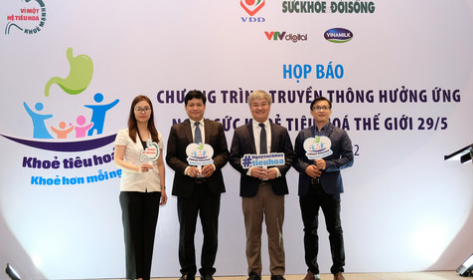 Vinamilk đồng hành mang thông điệp 'Khỏe tiêu hóa, khỏe hơn mỗi ngày' đến với cộng đồng
