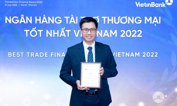 VietinBank - Ngân hàng tài trợ thương mại tốt nhất Việt Nam 2022