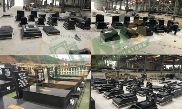 Xu hướng xây mộ đá Granite cao cấp ở các công viên nghĩa trang