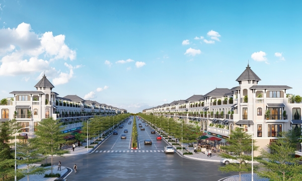 Shophouse Trung tâm Imperia Grand Plaza Đức Hoà - Long An hút khách phía Bắc