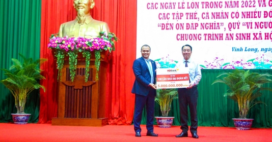 Sovico, HDBank tiếp tục đẩy mạnh công tác an sinh xã hội tại Tây Nam bộ