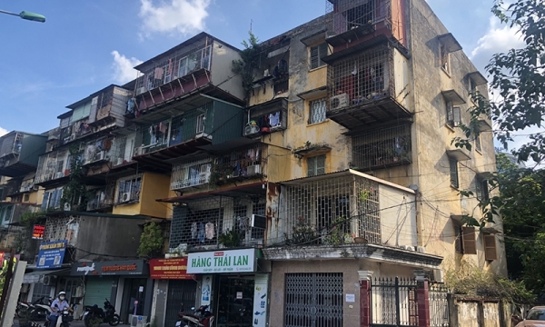 Hà Nội cần bao nhiêu vốn để bố trí chỗ ở khi xây lại chung cư cũ?