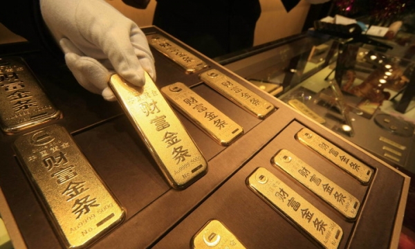 Giá vàng tăng lên mức cao nhất trong 6 tháng